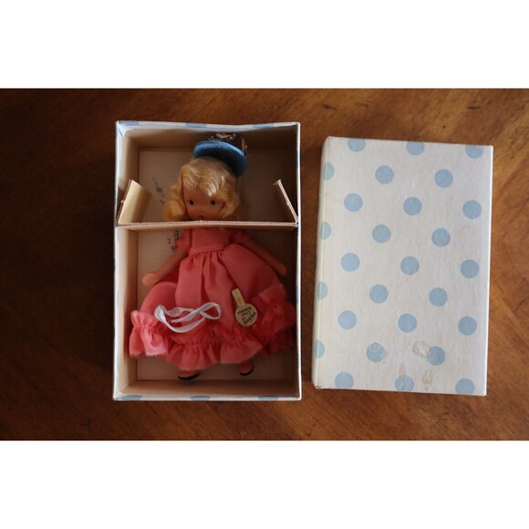 Nancy Ann Storybook Doll #127 Merry Little Maid Org Box Paper UNATTACHED Tag - Picture 11 of 12